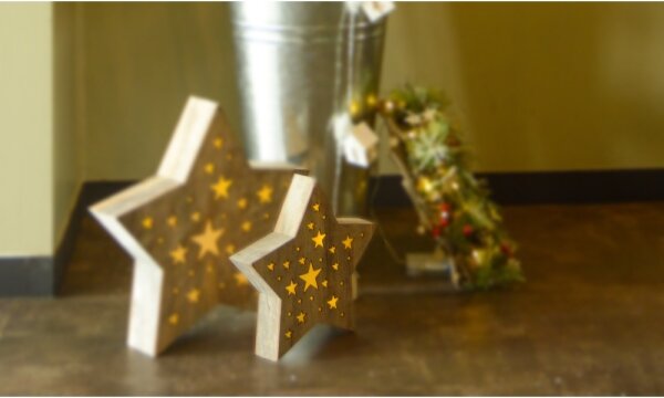 Retlux - Decorazione natalizia LED LED/2xAAA stella