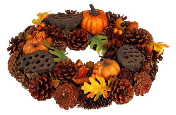 Retlux - Ghirlanda autunnale HALLOWEEN diametro 35 cm