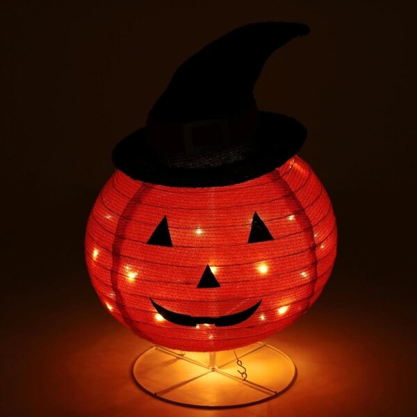 Retlux - LED Decorazione per esterni HALLOWEEN LED/3xAA/bianco caldo IP44 zucca