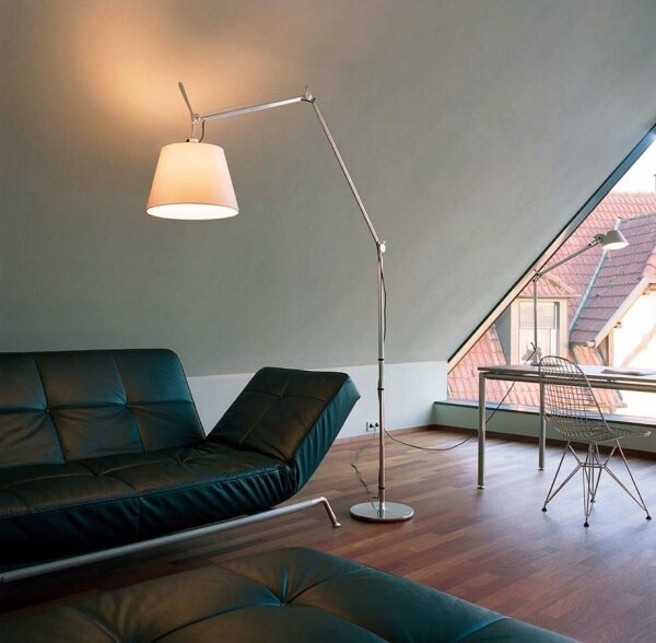 Artemide AR 0947010A+AR A012820 COMPLETO - Lampada da terra TOLOMEO 1xE27/100W/230V