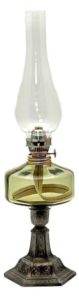 Lampada a olio LUDMILA 42 cm verde