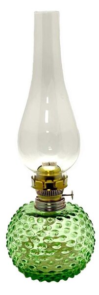 Lampada a olio EMA 38 cm luce verde