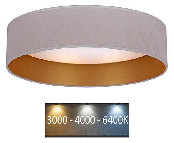 Brilagi - Plafoniera LED VELVET LED/12W/230V d. 30 cm 3000K/4000K/6400K