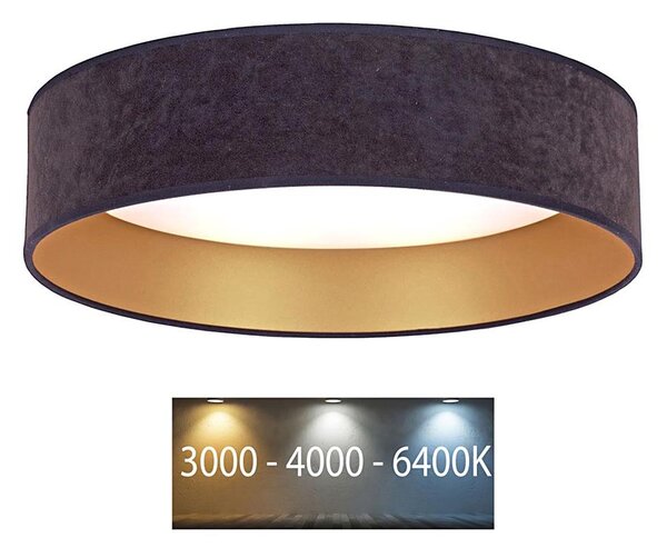 BRILAGI - Plafoniera LED VELVET LED/12W/230V d. 30 cm 3000K/4000K/6400K