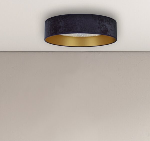 BRILAGI - Plafoniera LED VELVET STAR LED/24W/230V d. 40 cm blu/oro