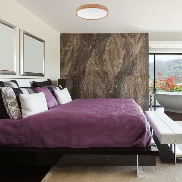 Brilagi - Lampada LED da soffitto MANAROLA SMART 36W 230V con telecomando Tuya