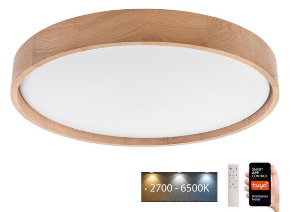 Brilagi - Lampada LED da soffitto MANAROLA SMART 36W 230V con telecomando Tuya