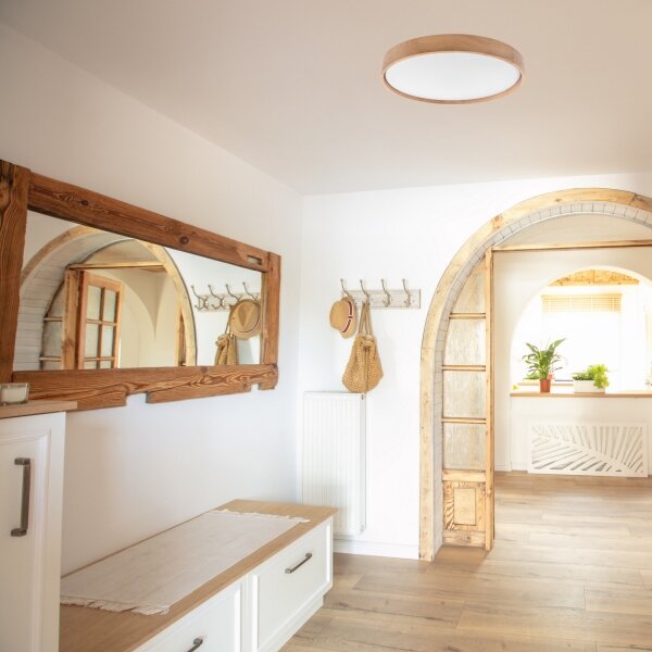Brilagi - Lampada LED da soffitto MANAROLA SMART 36W 230V con telecomando Tuya