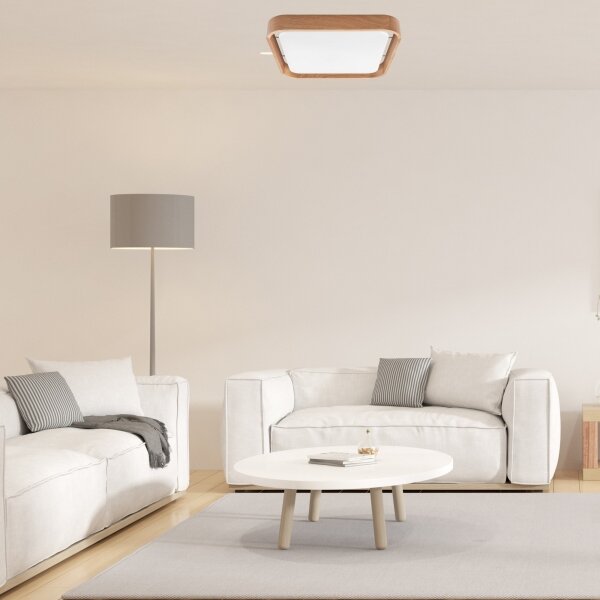 BRILAGI - Plafoniera LED MANAROLA CUBIC LED/24W/230V + telecomando