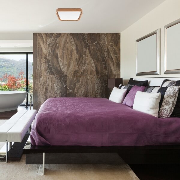 BRILAGI - Plafoniera LED MANAROLA CUBIC LED/24W/230V + telecomando