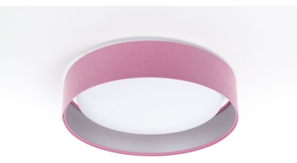 Plafoniera LED dimmerabile SMART GALAXY LED/24W/230V rosa/argento + tc