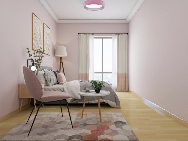 Plafoniera LED dimmerabile SMART GALAXY LED/24W/230V rosa/argento + tc
