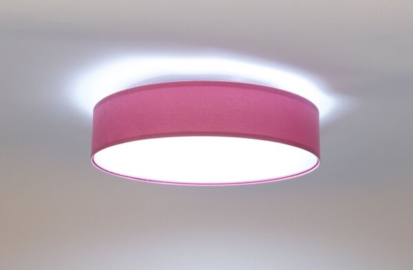 Plafoniera LED dimmerabile SMART GALAXY LED/24W/230V rosa/argento + tc
