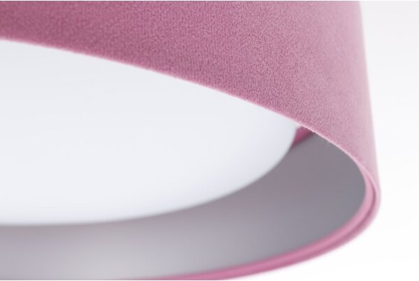 Plafoniera LED dimmerabile SMART GALAXY LED/24W/230V rosa/argento + tc