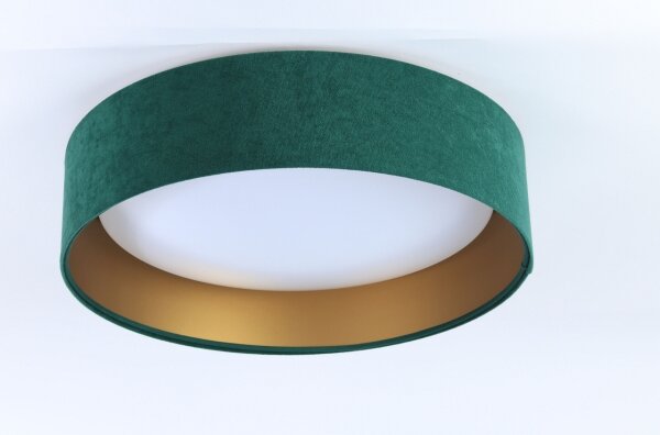 Plafoniera LED GALAXY 24W 230V verde/oro