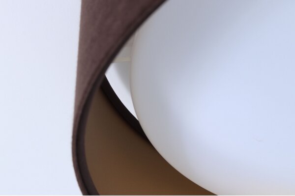 Lampada da soffitto LED GALAXY 24W 230V marrone/oro