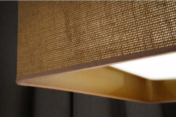 Brilagi - Plafoniera LED VELVET SQUARE LED/24W/230V marrone