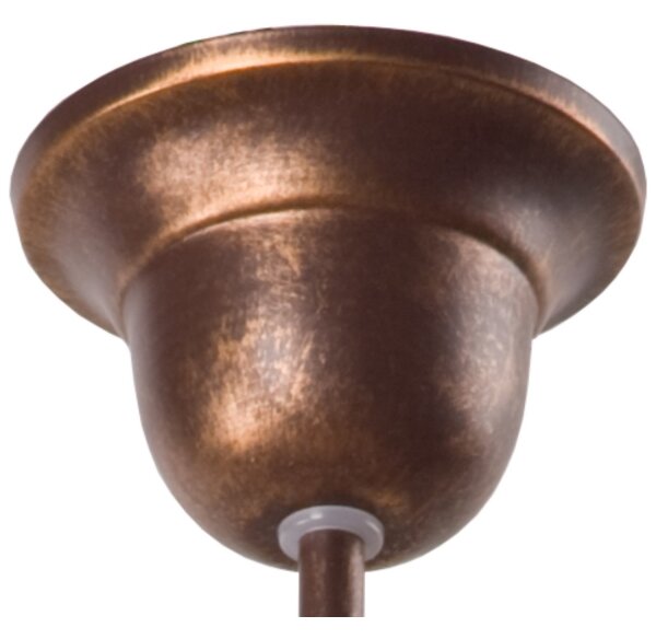 Lampadario a sospensione con catena RETRO II 3xE27/60W/230V