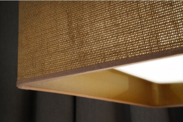 Brilagi-LED Lampada dimmerabile VELVET SQUARE LED/36W/230V Wi-Fi Tuya+telecomando marrone