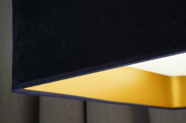 Brilagi-LED Lampada dimmerabile VELVET SQUARE LED/36W/230V Wi-Fi Tuya+telecomando blu scuro