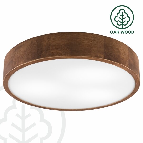 Brilagi - Lampada LED da soffitto CARVALHO 3xE27/60W/230V ciliegio 47 cm