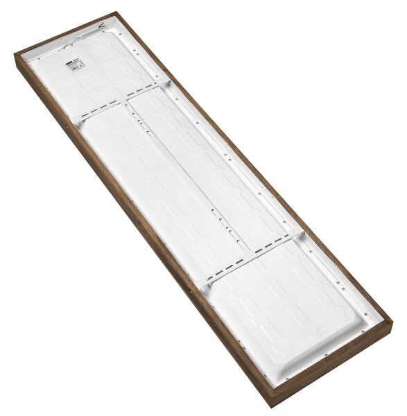 Brilagi - Lampada da bagno LED WOODY FRAME LED/40W/230V 120x30 IP44 rovere noce