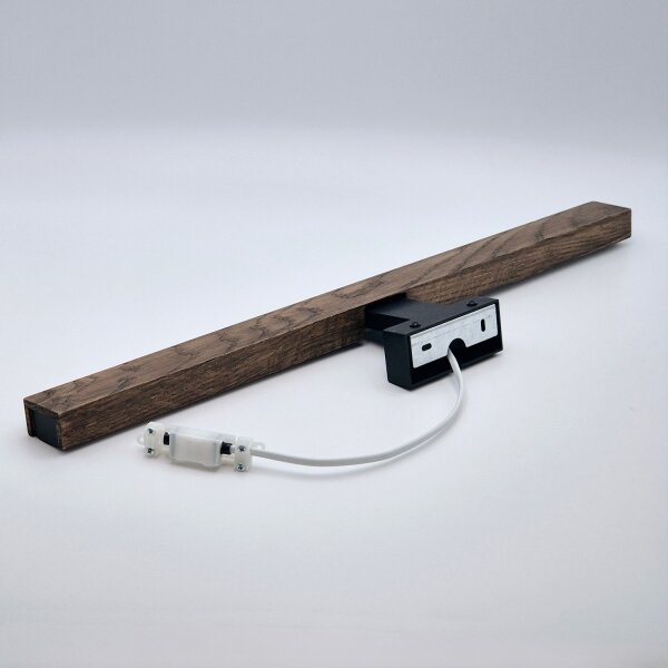 Brilagi-Illuminazione a LED per specchi da bagno WOODY MIRROR LED/12W/230V IP44 quercia/nero