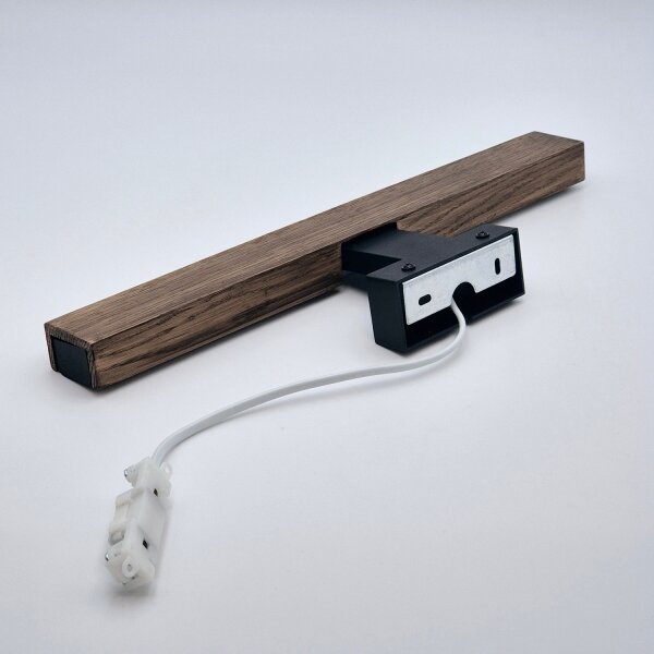 Brilagi-Illuminazione a LED per specchi da bagno WOODY MIRROR LED/8W/230V IP44 quercia/nero