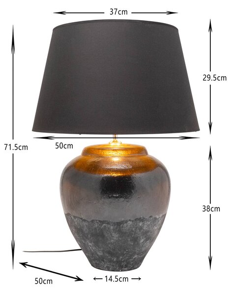 KARE Lampada da terra Luma, Blu, Soggiorno / Sala da pranzo, Tessuto / Stoffa / Seta, Scandinavo, Lampada da terra