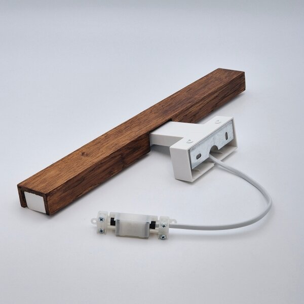 Brilagi- Illuminazione a LED per specchi da bagno WOODY MIRROR LED/8W/230V IP44 quercia/bianco