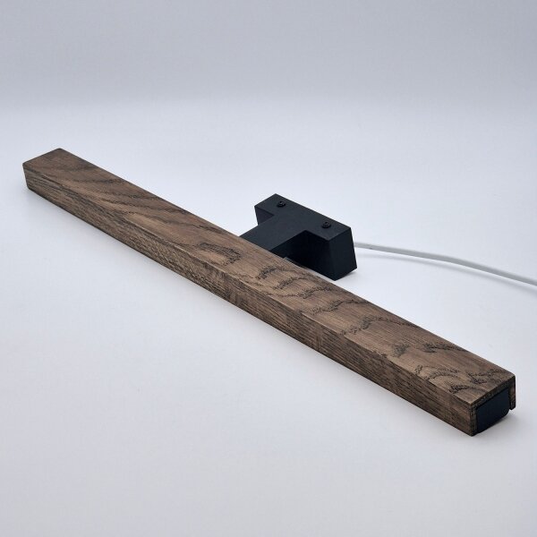 Brilagi-Illuminazione a LED per specchi da bagno WOODY MIRROR LED/12W/230V IP44 quercia/nero
