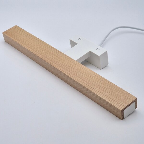 Brilagi- Illuminazione a LED per specchi da bagno WOODY MIRROR LED/8W/230V IP44 quercia/bianco