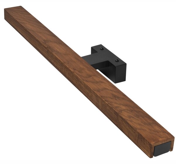 Brilagi-Illuminazione a LED per specchi da bagno WOODY MIRROR LED/12W/230V IP44 quercia/nero