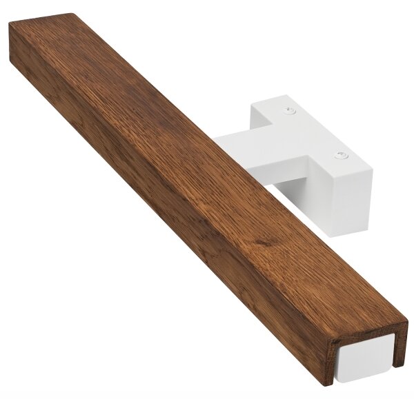 Brilagi- Illuminazione a LED per specchi da bagno WOODY MIRROR LED/8W/230V IP44 quercia/bianco