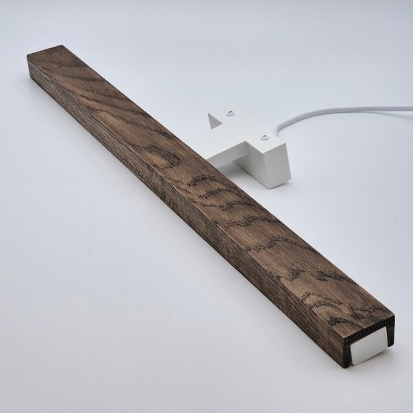 Brilagi-Illuminazione a LED per specchi da bagno WOODY MIRROR LED/12W/230V IP44 quercia/bianco