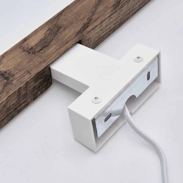 Brilagi-Illuminazione a LED per specchi da bagno WOODY MIRROR LED/12W/230V IP44 quercia/bianco