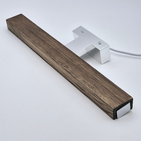 Brilagi-Illuminazione a LED per specchi da bagno WOODY MIRROR LED/8W/230V IP44 quercia/cromo