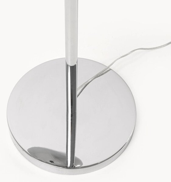 KARE Lampada da terra Burbuja, Alluminio / Grigio / Zincato, Soggiorno / Sala da pranzo, Vetro, Moderno, Lampada da terra