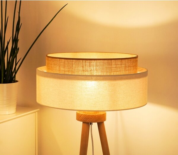 Brilagi - Lampada da terra LED BOHO STYLE 1xE27/15W/230V