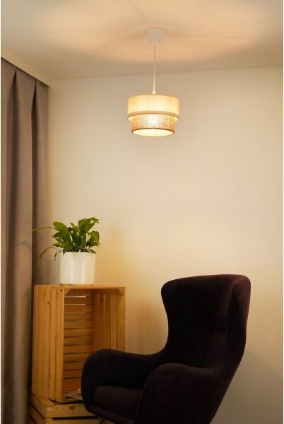 Brilagi - Lampadario LED su cavo BOHO STYLE 1xE27/15W/230V pr. 25 cm