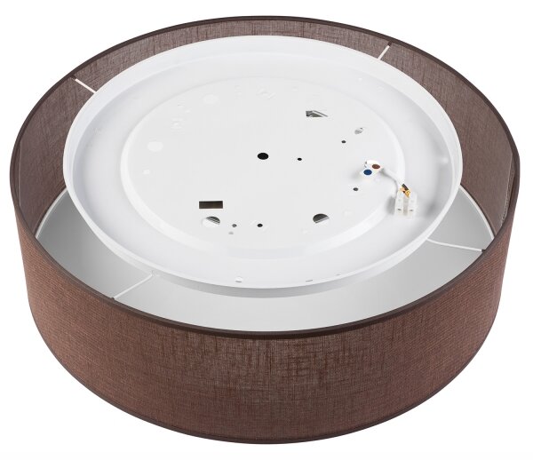 Brilagi - Plafoniera LED SIRIJA LED/24W/230V diametro 45 cm marrone