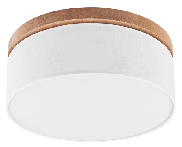 Brilagi - LED Plafoniera BELLADONNA 2xE27/15W/230V diametro 40 cm bianco/quercia