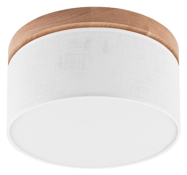 Brilagi - LED Plafoniera BELLADONNA 1xE27/15W/230V diametro 30 cm bianco/quercia