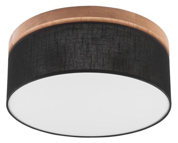 Brilagi - LED Plafoniera BELLADONNA 2xE27/15W/230V nero/quercia