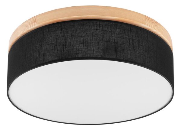 Brilagi - LED Plafoniera BELLADONNA 3xE27/15W/230V nero/pino
