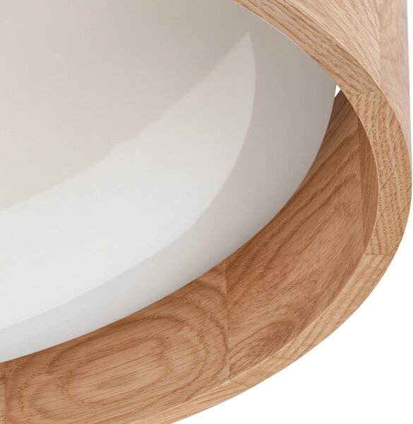 Brilagi - Plafoniera LED dimmerabile MANAROLA LED/24W/230V rovere + telecomando