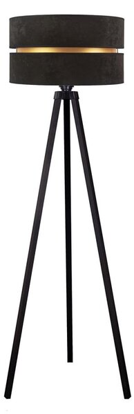 Duolla - Lampada con piedistallo DUO 1xE27/60W/230V diametro 44 cm nero/wenge