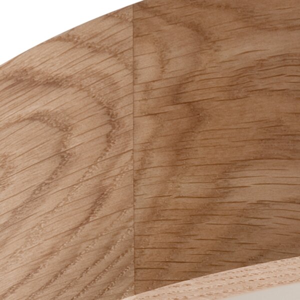 Brilagi - Plafoniera LED dimmerabile MANAROLA LED/24W/230V rovere + telecomando