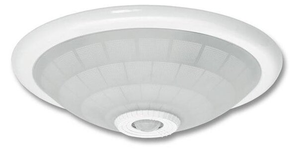 Ecolite WHST78-BI - Plafoniera da esterno con sensore VERA 2xE27/60W/230V IP44