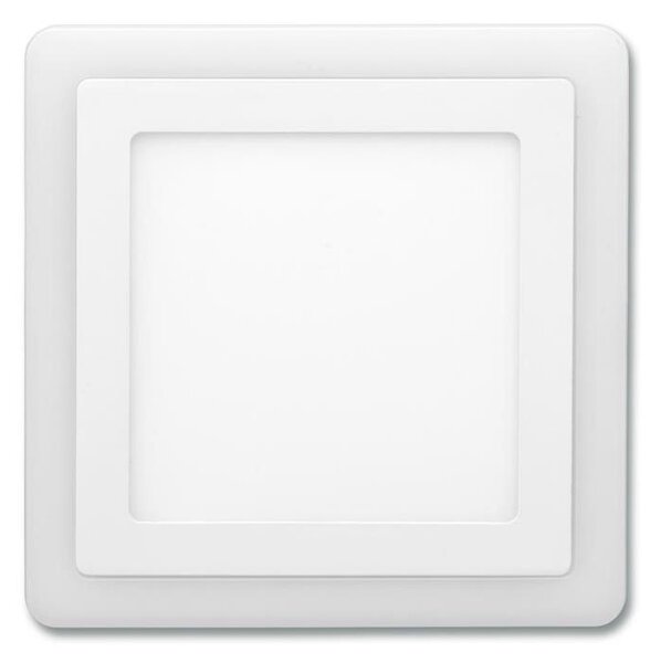 Ecolite DUO-S18W - Lampada LED da incasso DUO LED/18W/230V + LED/6W